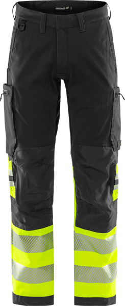 Fristads High Vis Green Stretchhose Kl. 1 2647 GSTP
