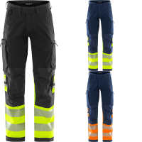 Fristads High Vis Green Stretchhose Kl. 1 2647 GSTP