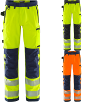 Fristads High Vis Green Stretchhose Kl. 2 2645 GSTP