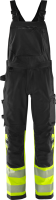 Fristads High Vis Green Stretch Latzhose Kl. 1 1032 GSTP