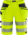 Fristads High Vis Green Handwerker Stretch-Shorts Kl. 2 2646 GSTP