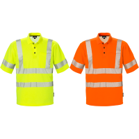 Fristads High Vis Poloshirt Kl. 2 7406 GPHV