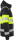 Fristads High Vis Stretch-Kapuzensweatshirt Kl. 1 7532 GKC
