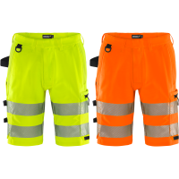 Fristads High Vis Green Stretch-Shorts Kl. 2 2648 GSTP