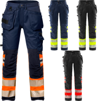 Fristads High Vis Handwerker Stretch-Hose Kl. 1 2706 PLU