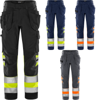 Fristads High Vis Green Handwerkerhose Kl. 1 2640 GPLU