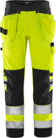Fristads High Vis Green Handwerkerhose Kl. 2 2641 GPLU
