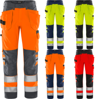 Fristads High Vis Green Handwerkerhose Kl. 2 2641 GPLU
