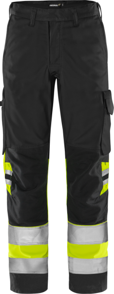 Fristads High Vis Green Hose Kl. 1 2649 GPLU