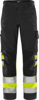 Fristads High Vis Green Hose Kl. 1 2649 GPLU