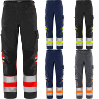 Fristads High Vis Green Hose Kl. 1 2649 GPLU