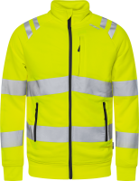 Fristads High Vis Green Sweatjacke Kl. 3 7863 GPSW
