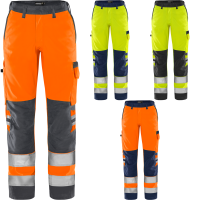 Fristads High Vis Green Hose Damen Kl. 2 2642 GPLU
