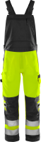 Fristads High Vis Green Latzhose Kl. 2 1030 GPLU