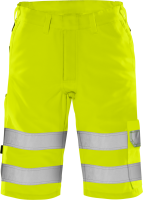 Fristads High Vis Green Shorts Kl. 2 2650 GPLU