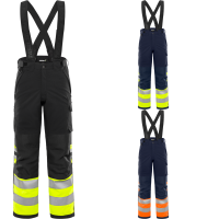 Fristads High Vis Green Stretch-Winterhose Kl.1 2681 GLPS