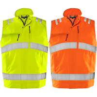 Fristads High Vis Green Weste Kl. 2 5067 GPLU