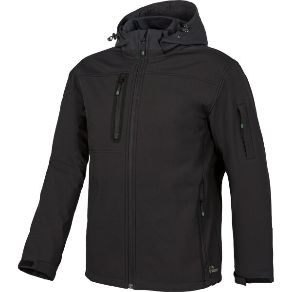 Leibwächter Classic Line Softshelljacke schwarz