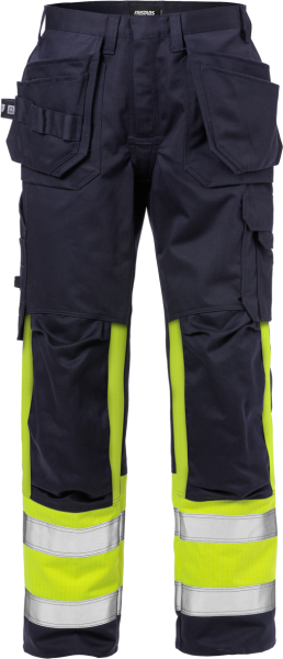 Fristads Flame High Vis Handwerkerhose Kl. 1 2586 FLAM