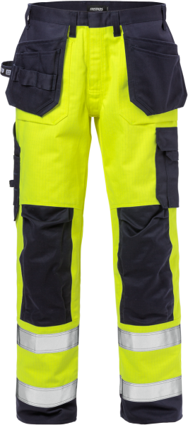 Fristads Flame High Vis Handwerkerhose Kl. 2 2584 FLAM