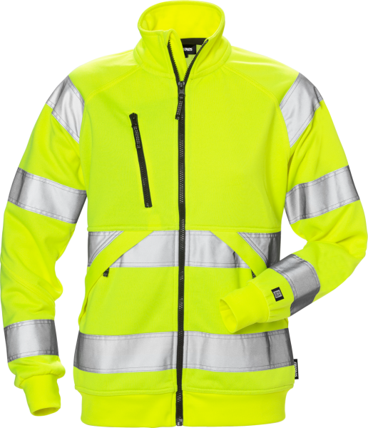 Fristads High Vis Sweatjacke Damen Kl. 3 7427 SHV