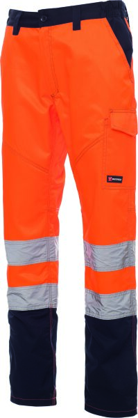 Fluoorange/Marineblau