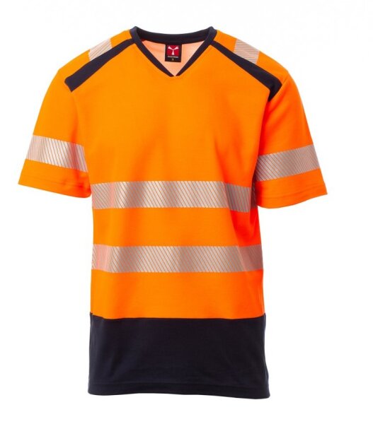 Fluoorange/Marineblau