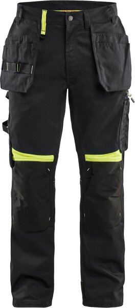 Schwarz/High Vis Gelb