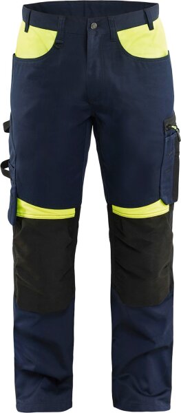 Dunkel Marineblau/High Vis Gelb