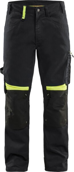 Schwarz/High Vis Gelb