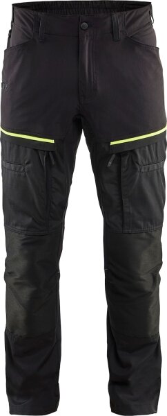 Schwarz/High Vis Gelb